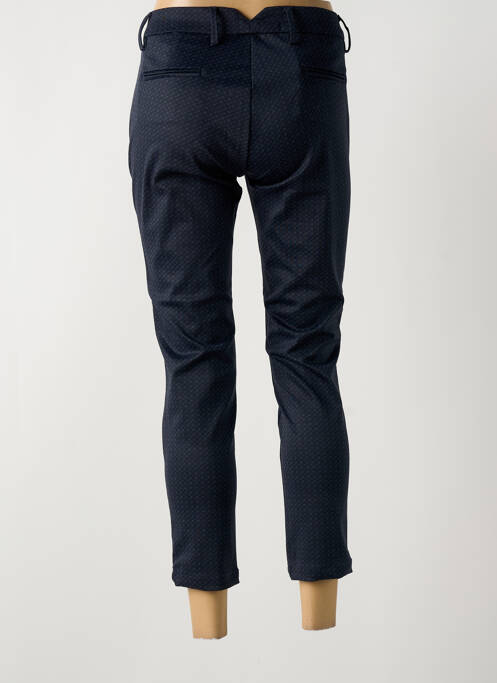 Pantalon chino bleu LA CIBLE ROUGE pour femme