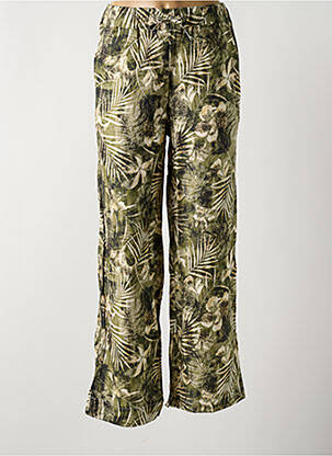 Pantalon large taille normale taille normale vert LA CIBLE ROUGE femme