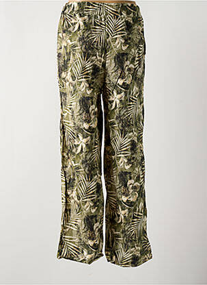 Pantalon large taille normale taille normale vert LA CIBLE ROUGE femme
