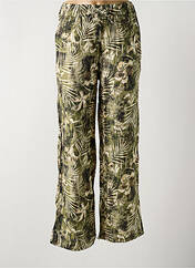 Pantalon large vert LA CIBLE ROUGE pour femme seconde vue