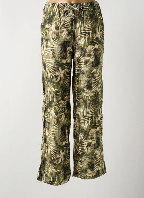 Pantalon large vert LA CIBLE ROUGE pour femme