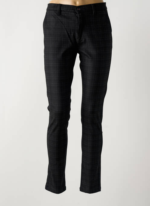 Pantalon chino noir LA CIBLE ROUGE pour femme