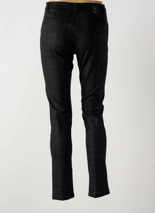Pantalon chino noir LA CIBLE ROUGE pour femme