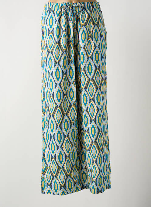 Pantalon large bleu LA CIBLE ROUGE pour femme