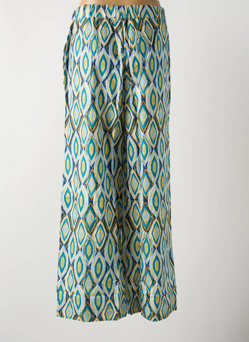 Pantalon large bleu LA CIBLE ROUGE pour femme