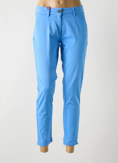 Pantalon 7/8 bleu LA CIBLE ROUGE pour femme