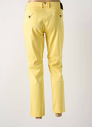 Pantalon 7/8 stretch taille normale jaune LA CIBLE ROUGE femme