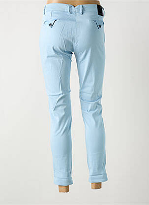 Pantalon 7/8 stretch taille normale bleu LA CIBLE ROUGE femme