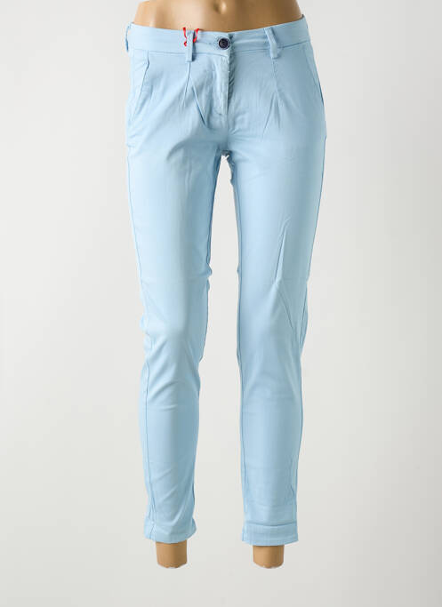 Pantalon 7/8 bleu LA CIBLE ROUGE pour femme