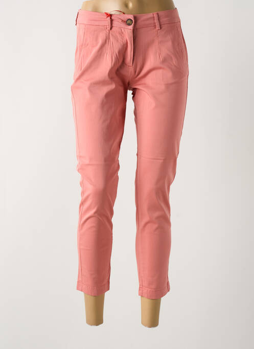 Pantalon 7/8 rose LA CIBLE ROUGE pour femme