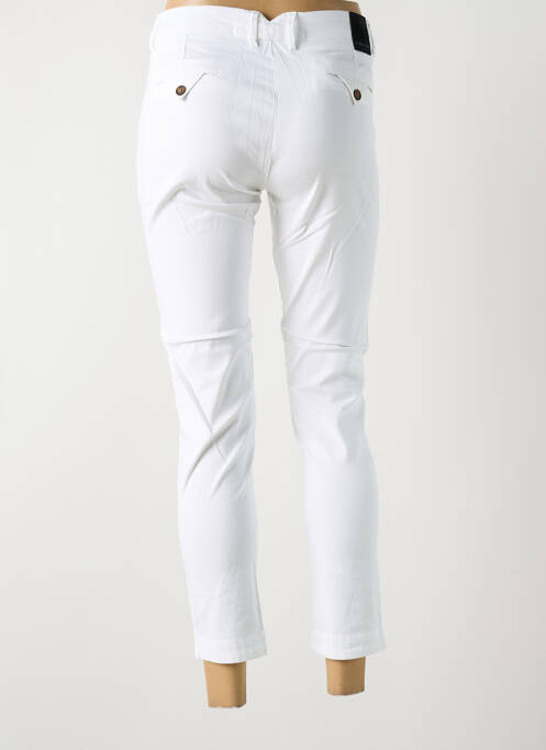 Pantalon 7/8 blanc LA CIBLE ROUGE pour femme