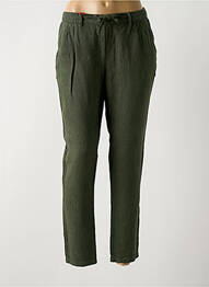 Pantalon chino taille normale taille normale vert LA CIBLE ROUGE femme