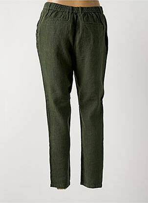 Pantalon chino taille normale taille normale vert LA CIBLE ROUGE femme