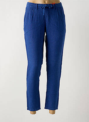 Pantalon chino taille normale taille normale bleu LA CIBLE ROUGE femme