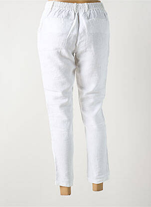 Pantalon chino taille normale taille normale blanc LA CIBLE ROUGE femme