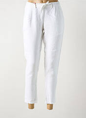 Pantalon chino blanc LA CIBLE ROUGE pour femme seconde vue