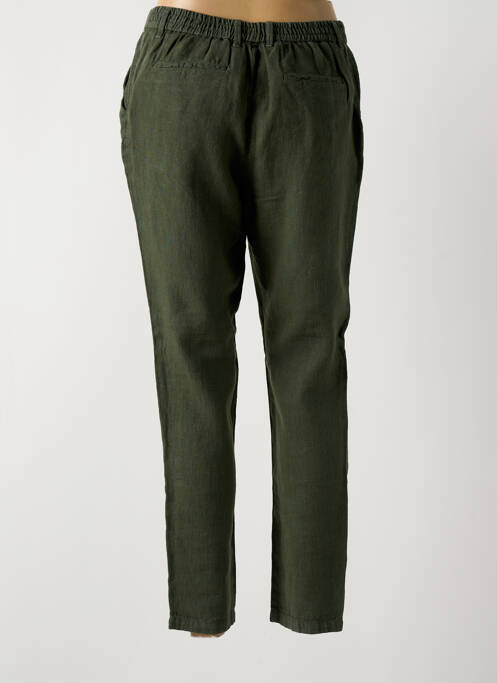 Pantalon chino vert LA CIBLE ROUGE pour femme