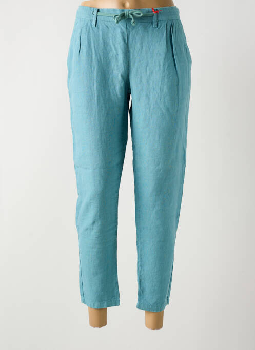Pantalon chino vert clair LA CIBLE ROUGE pour femme