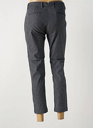 Pantalon 7/8 stretch taille normale bleu LA CIBLE ROUGE femme