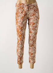 Pantalon chino marron LA CIBLE ROUGE pour femme seconde vue
