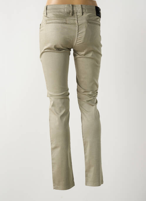 Pantalon slim vert LA CIBLE ROUGE pour femme