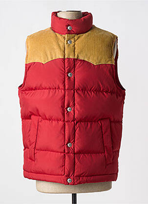 Doudoune poches sans capuche rouge LEVI'S homme