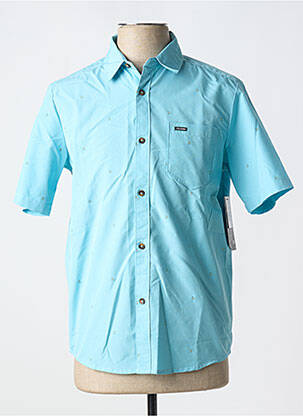 Chemise manches courtes poches bleu VOLCOM garçon