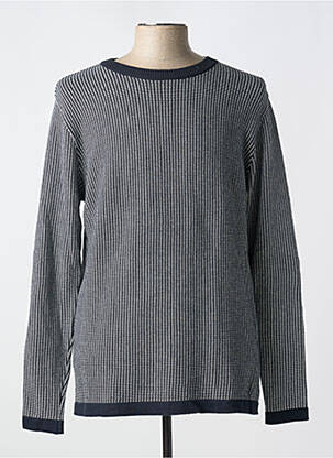 Pull stretch manches longues bleu BASK IN THE SUN homme