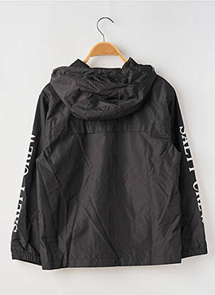 Coupe-vent effet matière satinée a capuche noir SALTY CREW garçon