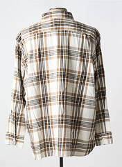 Chemise manches longues beige LEVIS pour homme seconde vue