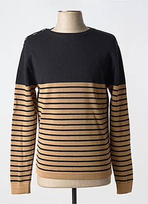 Pull noir BASK IN THE SUN pour homme