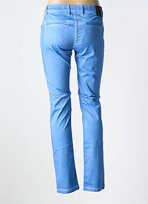 Pantalon slim poches bleu LA CIBLE ROUGE femme
