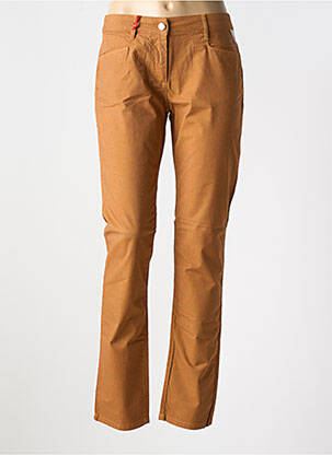 Pantalon slim poches orange LA CIBLE ROUGE femme