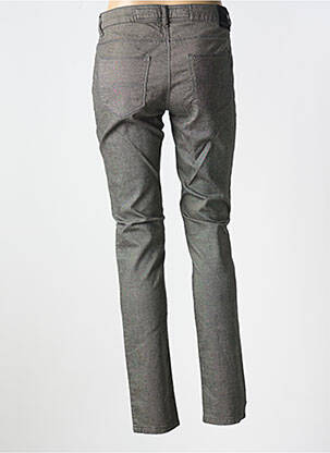 Pantalon slim poches gris LA CIBLE ROUGE femme