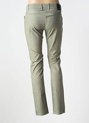 Pantalon slim poches vert LA CIBLE ROUGE femme