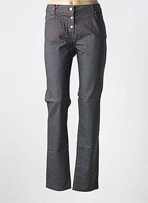 Pantalon slim poches gris LA CIBLE ROUGE femme