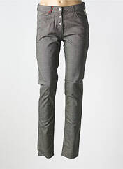 Pantalon slim gris LA CIBLE ROUGE pour femme seconde vue
