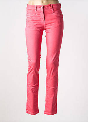Pantalon slim poches rose LA CIBLE ROUGE femme