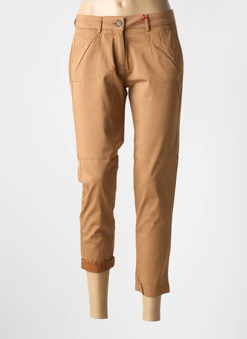 Pantalon 7/8 beige LA CIBLE ROUGE pour femme