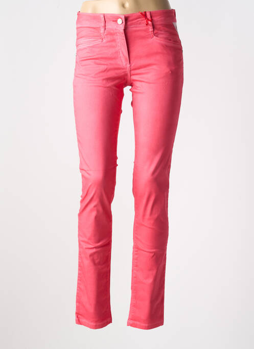 Pantalon slim rose LA CIBLE ROUGE pour femme