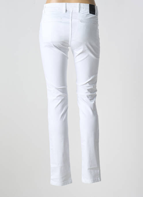 Pantalon slim blanc LA CIBLE ROUGE pour femme