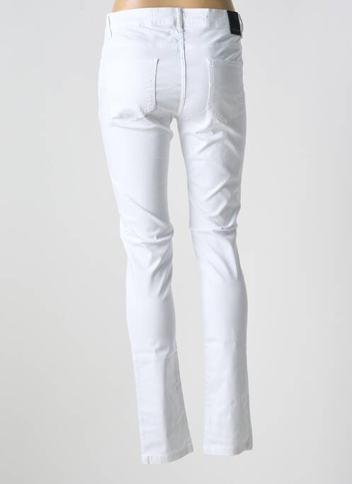 Pantalon slim blanc LA CIBLE ROUGE femme