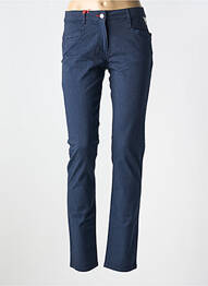 Pantalon slim poches bleu LA CIBLE ROUGE femme