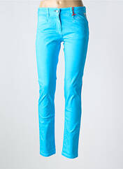 Pantalon slim bleu LA CIBLE ROUGE pour femme seconde vue