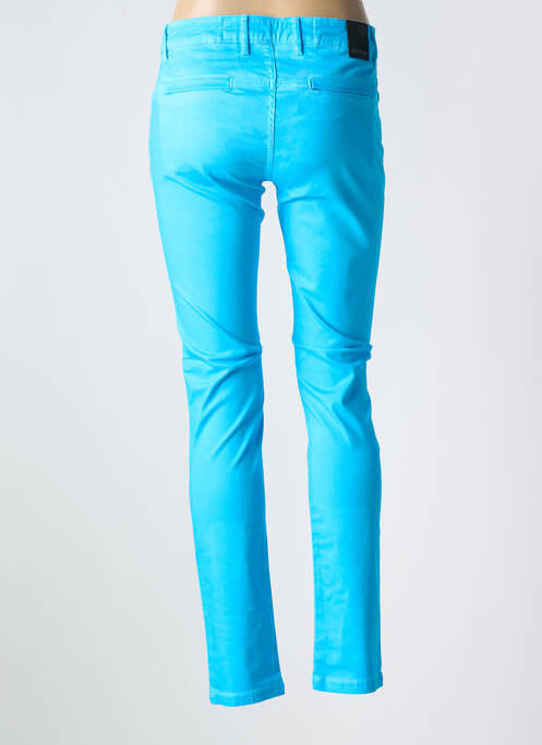 Pantalon slim bleu LA CIBLE ROUGE pour femme