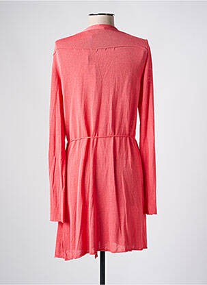 Gilet manches longues manches longues orange LA FEE MARABOUTEE femme