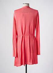 Gilet manches longues orange LA FEE MARABOUTEE pour femme seconde vue