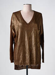 Pull marron LA FEE MARABOUTEE pour femme seconde vue