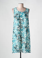 Robe mi-longue bleu LA FEE MARABOUTEE pour femme seconde vue