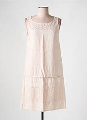 Robe mi-longue rose LA FEE MARABOUTEE pour femme seconde vue